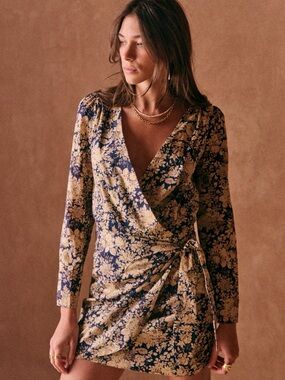Sezane Wrap Dress